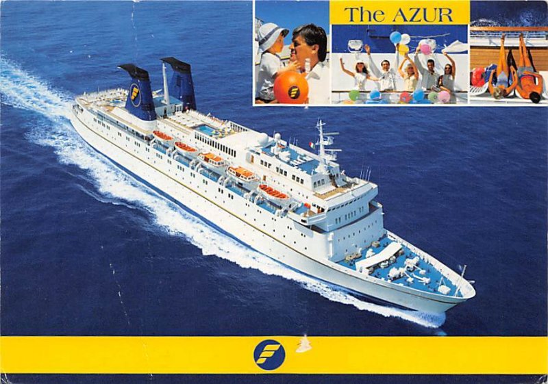 The Azur Festival Cruises Ship Unused | Topics - Other, Postcard /  HipPostcard