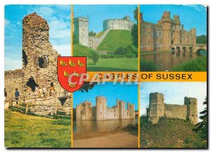 Postcard Modern Castles of Sussex