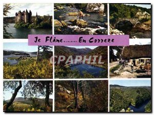 Modern Postcard I Flane In Correze