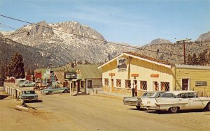 Street Scene Cars June Lake Village Mono County California postcard