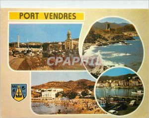 Postcard Modern Traveling ruddy side Port Vendres