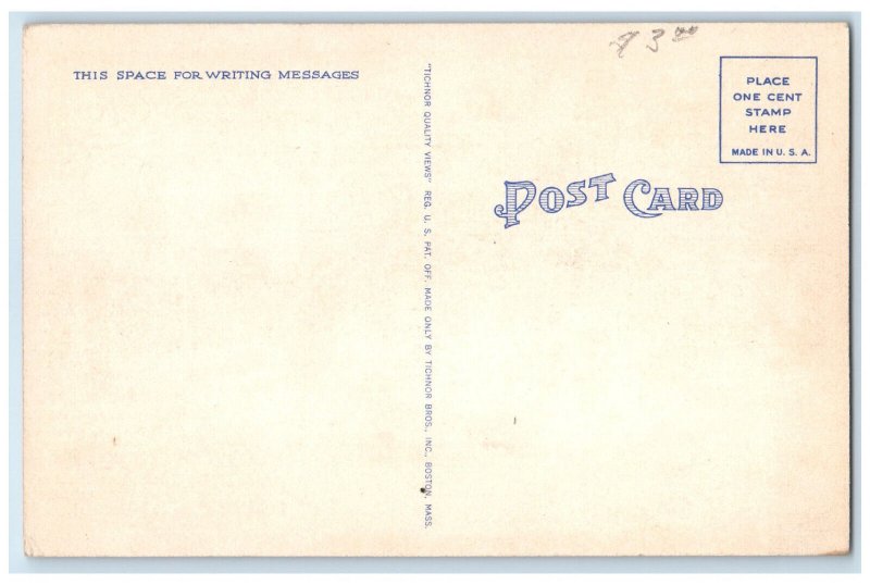 c1940's Main Street Harwichport Cape Cod Massachusetts MA Vintage Postcard