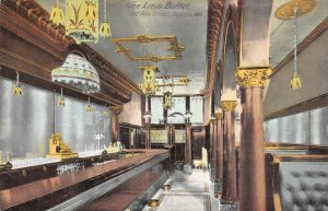 Pike Street THE LOTUS BUFFET Seattle, Washington ca 1910s Rare Antique Postcard