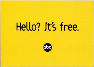 Advertising ABC Television Hello It's Free The Hughleys