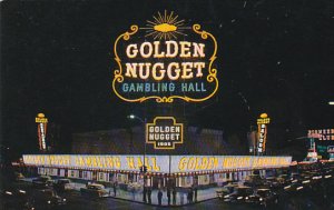 Nevada Las Vegas Golden Nugget Gambling Hall Saloon and Restaurant