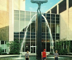 Vintage Cobo Hall Front Entrance Detroit, MI Postcard P169