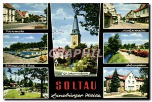 Modern Postcard Soltau Heide Lunebringer
