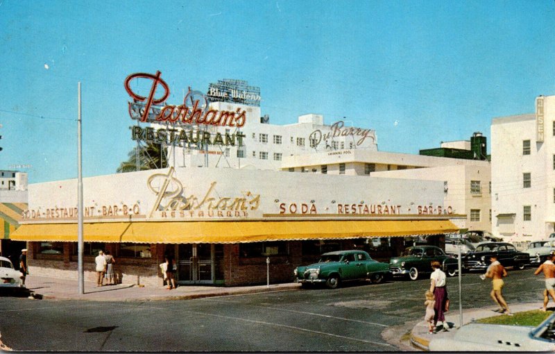 Florida Miami Beach Parham's Restaurant