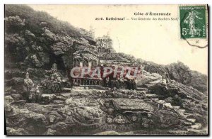 Old Postcard Rotheneuf Vue Generale Des Rochers