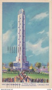 CHICAGO , Illinois , 1934 Exposition, Havoline Thermometer
