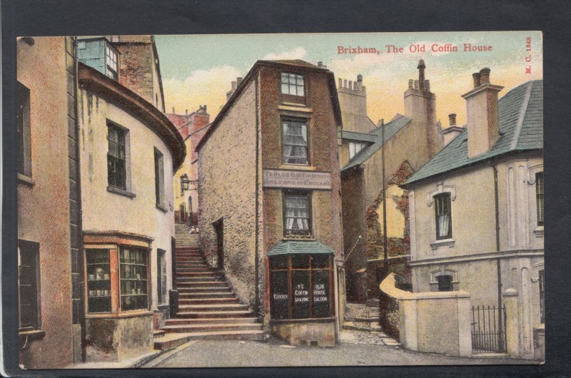 Devon Postcard - Brixham, The Old Coffin House    HM629