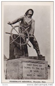 RP, Fisherman's Memorial, Gloucester, Massachusetts, 1920-1940s