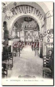 Old Postcard Dunkirk Our Lady of the Dunes