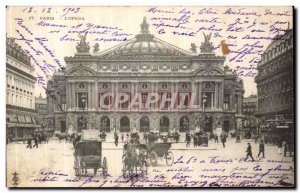 Old Postcard The Paris Opera