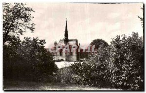 Old Postcard Amboise La Chapelle Saint Hubert