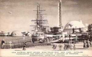 1933 Chicago World's Fair View Showing Swift Bridge Admiral Byrd's ...