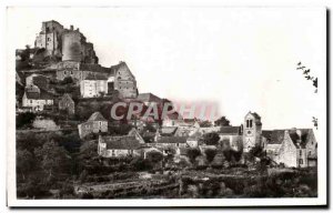 Castelnaud - Vue Generale and the Castle - Old Postcard