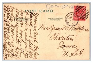 Rydal Water And Silver Howe Postcard c1907 Postmark