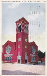 California Long Beach The Congregational Church Of Long Beach 1951