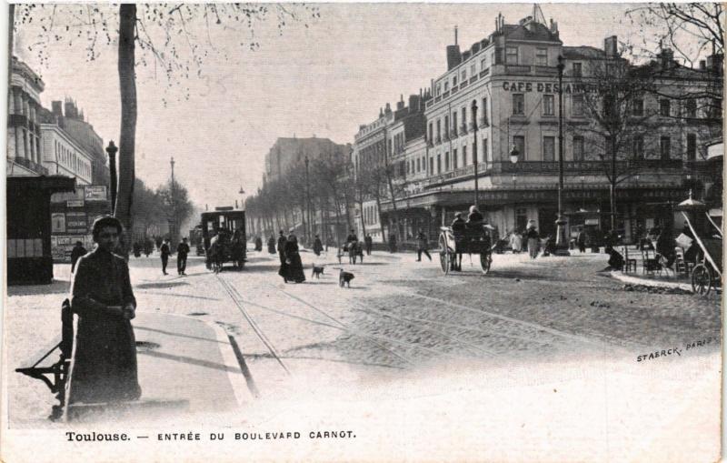 CPA TOULOUSE - Entrée du Boulevard Carnot (356850)