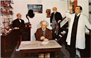 Science and Invention Einstein Canadian Wax Gallery Banff Alberta Postcard H48