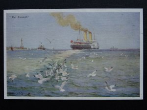 Shipping Allan Liner NEW BRIGHTON 'The Banquet' - Old Postcard