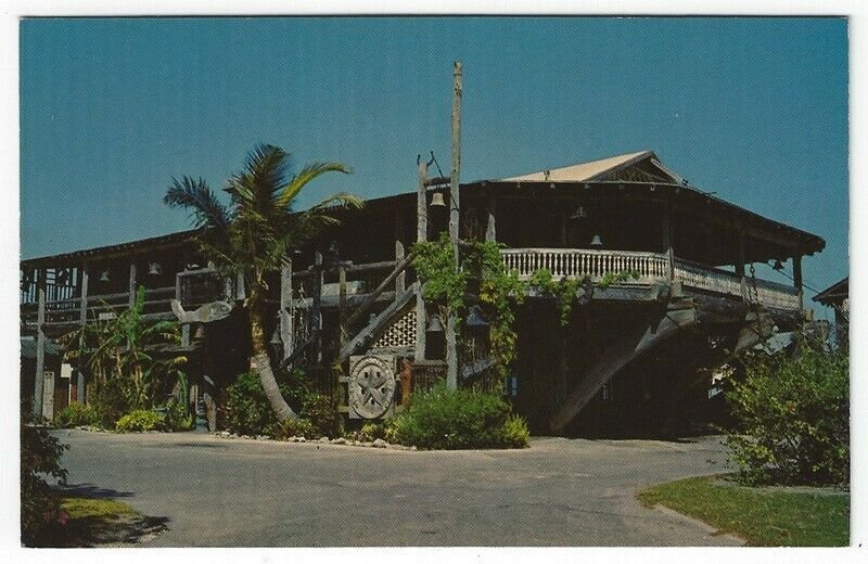 Vero Beach, Florida, Vintage Postcard View of The Driftwood Inn