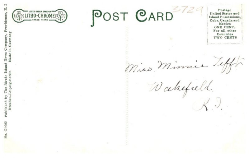 Rhode Island  Wakefield Main Street