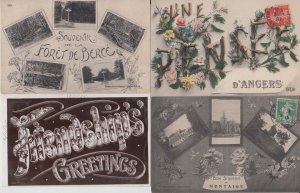 SOUVENIR DE France 94 Vintage Postcards mostly pre-1940 (L5739)