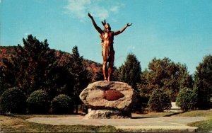 Monuments Indian Statue Hail To The Sunrise Mohawk Trail Charlemo...