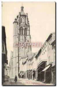 Bressuire Old Postcard Rue Gambetta