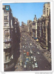 Avenue De Jose Antonio, Madrid, Spain, 1970-1980s