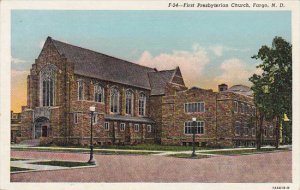 North Dakota Fargo First Presbyterian Church Curteich