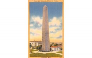 Bunker Hill Monument in Charlestown, Massachusetts