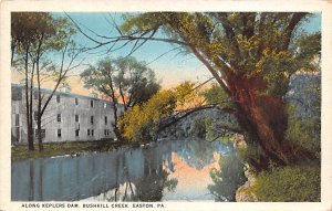 Keplers Dam, Bushkill Creek Easton, Pennsylvania PA