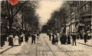 CPA PARIS 17e - Avenue de Clichy (74850)