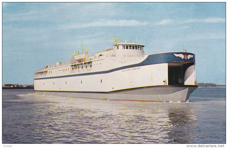 Ferry Boat Old Point Comfort , North & South Kiptopeke Beach , Virginia , 5...