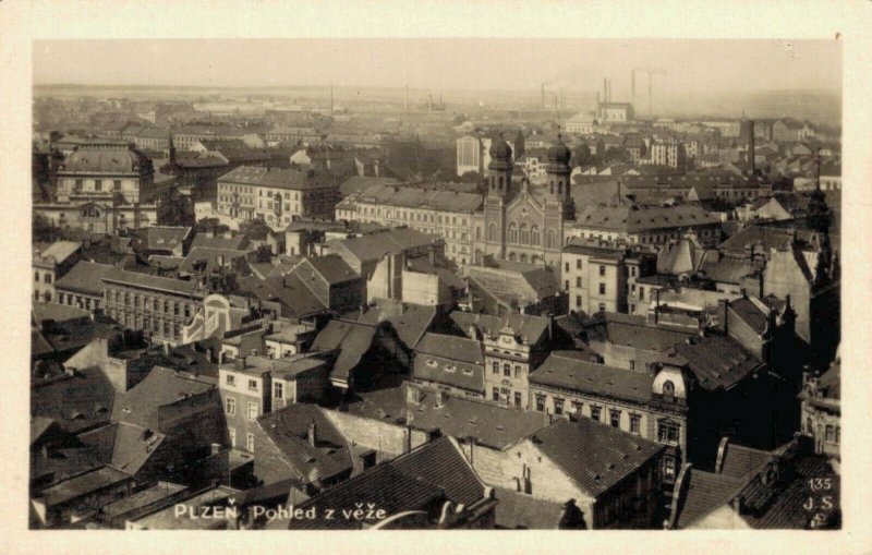 Czech Republic Plzeň, pohled z věže 03.01