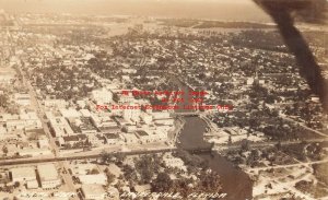 FL, Fort Lauderdale, Florida, RPPC, Aerial View Of City, LL Cook Photo No D449