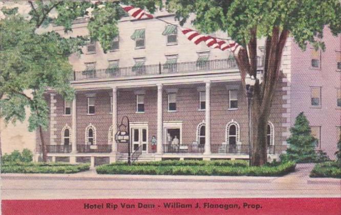 New York Saratoga Springs Hotel Rip Van Dam