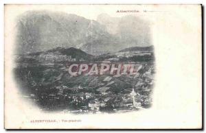 Old Postcard Albertville General view