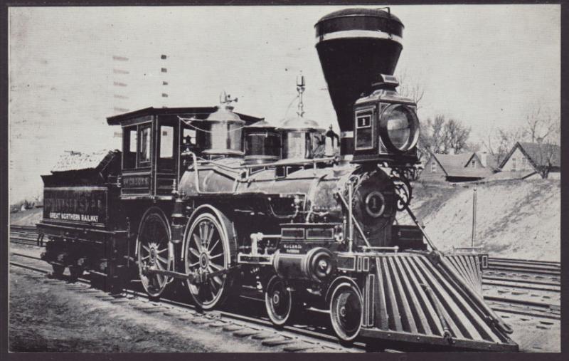 William Crooks,Locomotive,Great Northern Railway Postcard