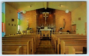 LIVONIA, Michigan MI ~ Chapel MARYCREST MANOR Nursing Home c1960s Postcard