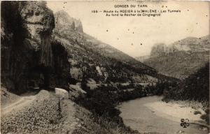 CPA Route du ROZIER a la MALENE - Les Tunnels - Gorges du Tarn (638220)