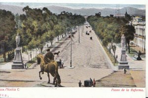 Central America Postcard - Mexico - Pasco De La Reforma - Ref 6210A