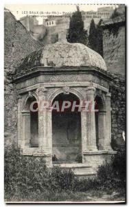 Old Postcard Les Baux Queen Pavillon Jeanne See you to love the princes of Baux