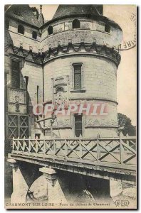 Old Postcard Chaumont sur Loire Chateau de Chaumont Gate