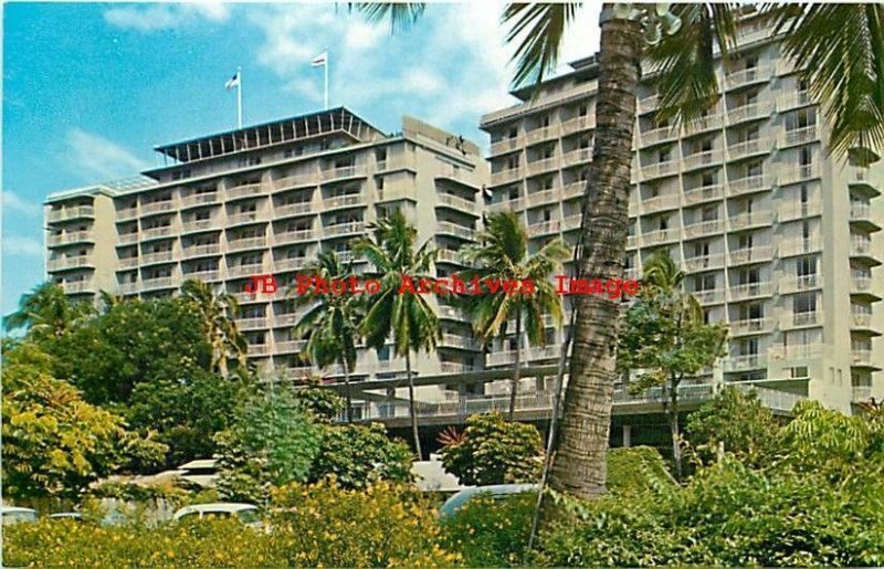 8 Different Postcards Showing the Reef Hotel on Waikiki Beach Hawaii