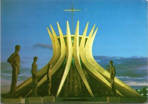 postcard Brazil - The Evangelists by Alfredo Ceschiatti