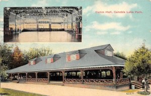 Salem, New Hampshire NH   DANCE HALL & INTERIOR Canobie Lake Park  1911 Postcard